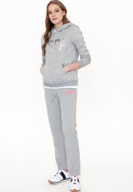 Kadın Gri Melanj Eşofman Altı - 50246209021