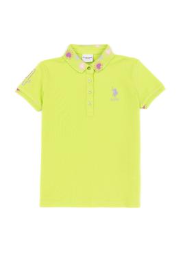 Kız Çocuk Fıstık Yeşili Basic Tişört - 50246795025