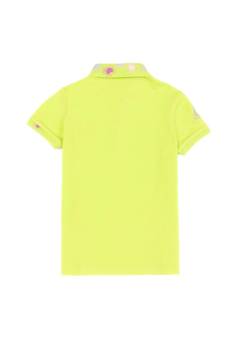 Kız Çocuk Fıstık Yeşili Basic Tişört - 50246795025