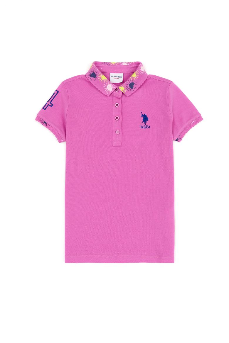 Kız Çocuk Menekşe Tişört Basic