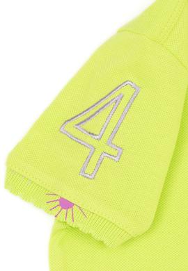 Kız Çocuk Fıstık Yeşili Basic Tişört - 50246795025