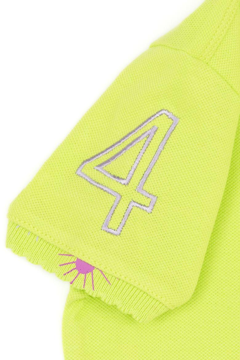 Kız Çocuk Fıstık Yeşili Basic Tişört - 50246795025