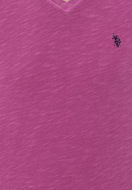 Erkek Menekşe Basic Tişört - 50246848042