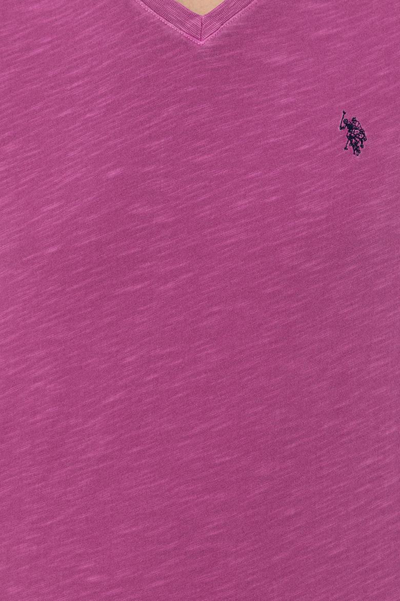 Erkek Menekşe Basic Tişört - 50246848042