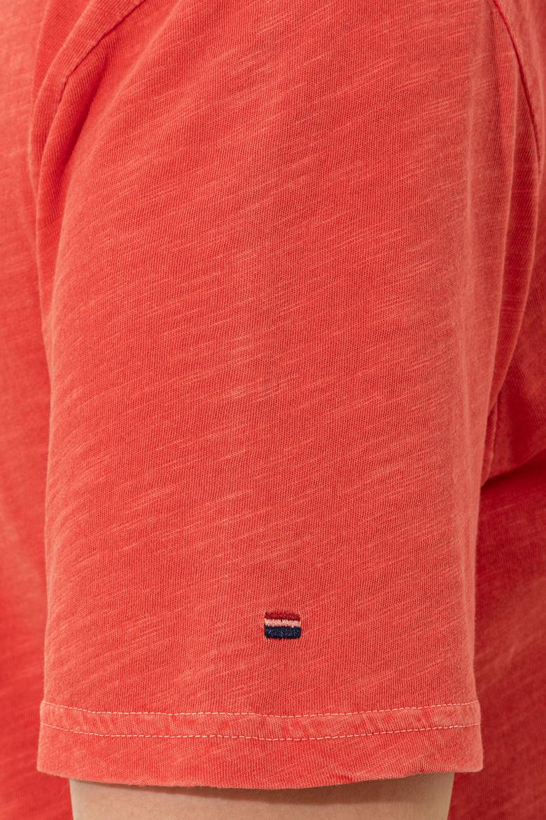 Erkek Kırmızı Basic Tişört - 50246848109