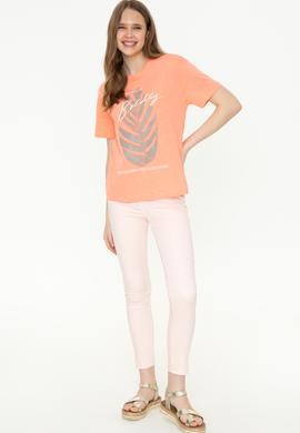 Kadın Somon Tişört - 50248990013