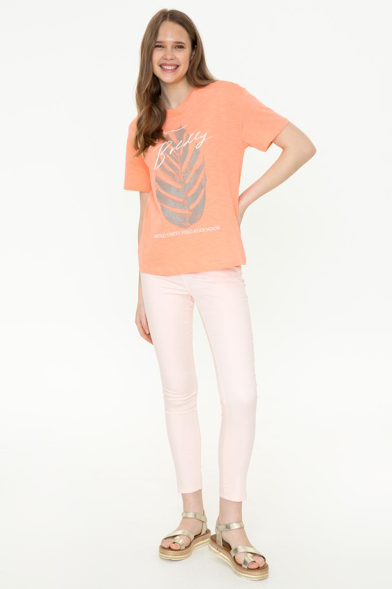 Kadın Somon Tişört - 50248990013