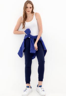 Kadın Lacivert Jogger Eşofman Altı - 50249072029
