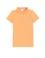 Kız Çocuk Turuncu Basic Polo Yaka Tişört