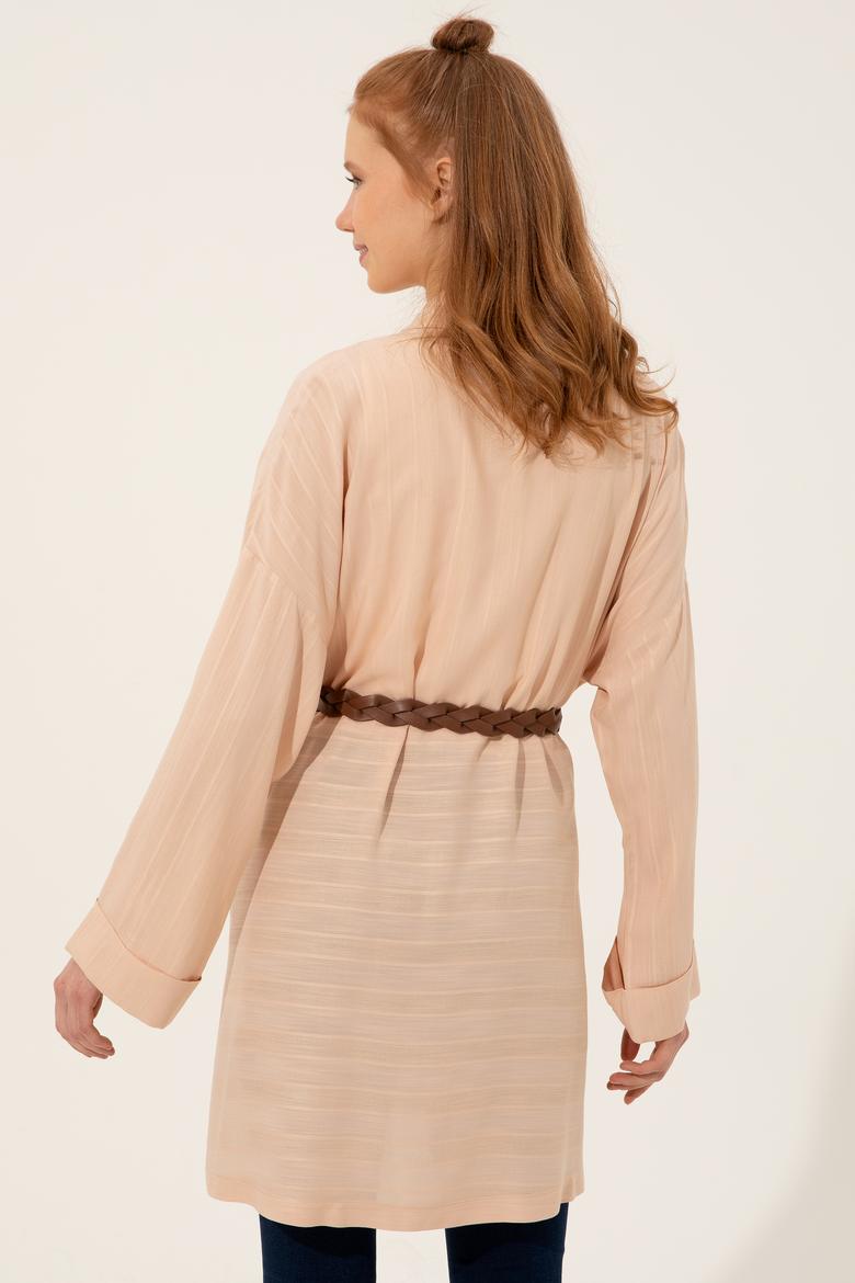 Kadın Taş Uzun Kollu Gömlek - 50250527002