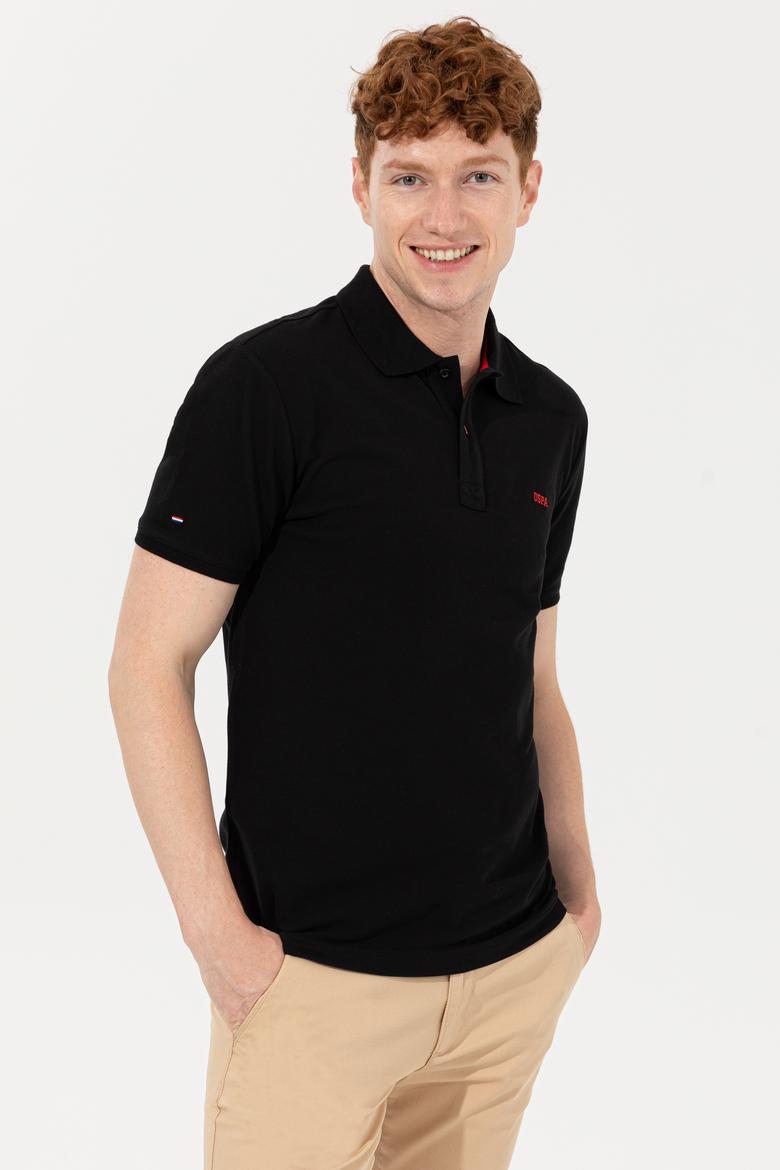 Erkek Siyah Basic Tişört