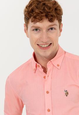 Erkek Somon Uzun Kollu Basic Gömlek - 50246368072