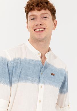 Erkek Mavi Uzun Kollu Gömlek - 50246316025