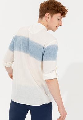 Erkek Mavi Uzun Kollu Gömlek - 50246316025