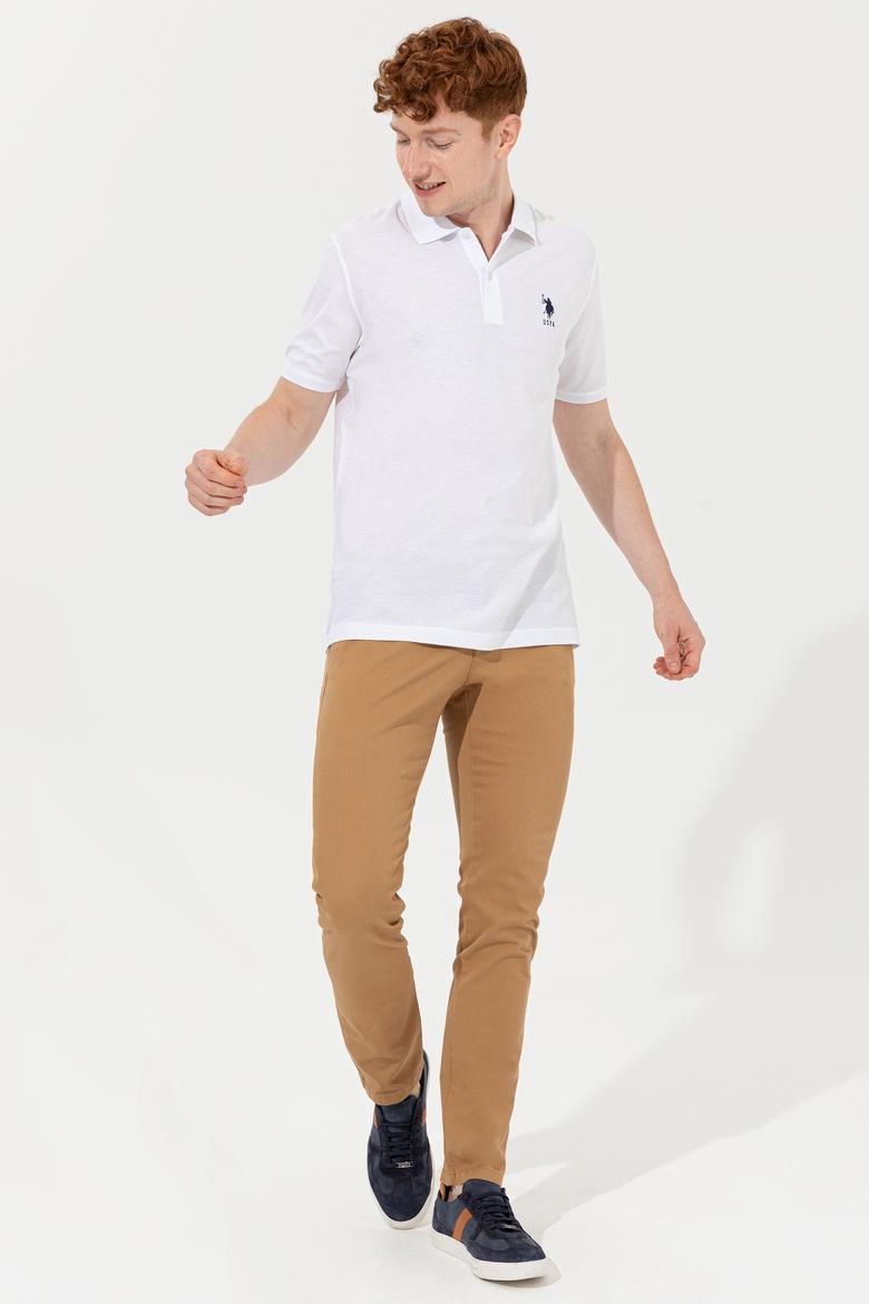 Erkek Beyaz Polo Yaka T-Shirt - 50249201008