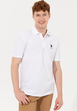 Erkek Beyaz Polo Yaka T-Shirt - 50249201008