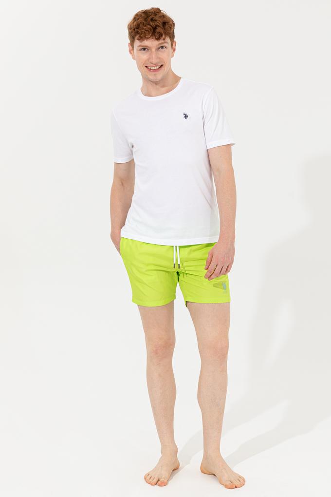 Erkek Fıstık Yeşili Deniz Şortu