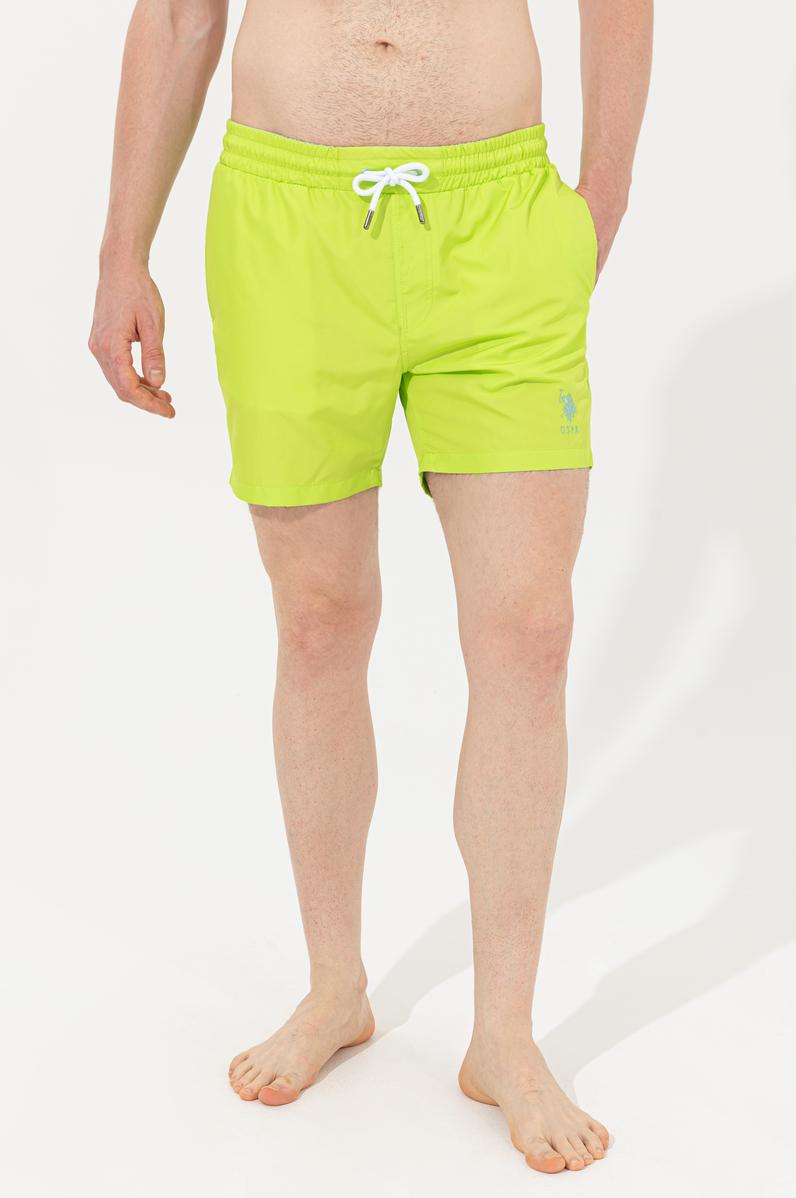 Erkek Fıstık Yeşili Deniz Şortu