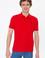 Erkek Kırmızı Basic Polo Yaka Tişört
