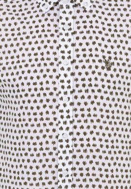 Erkek Hak Desenli Kısa Kollu Gömlek - 50253966004