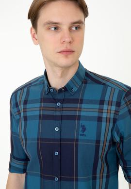 Erkek Koyu Mint Gömlek Uzunkol - 50226593021