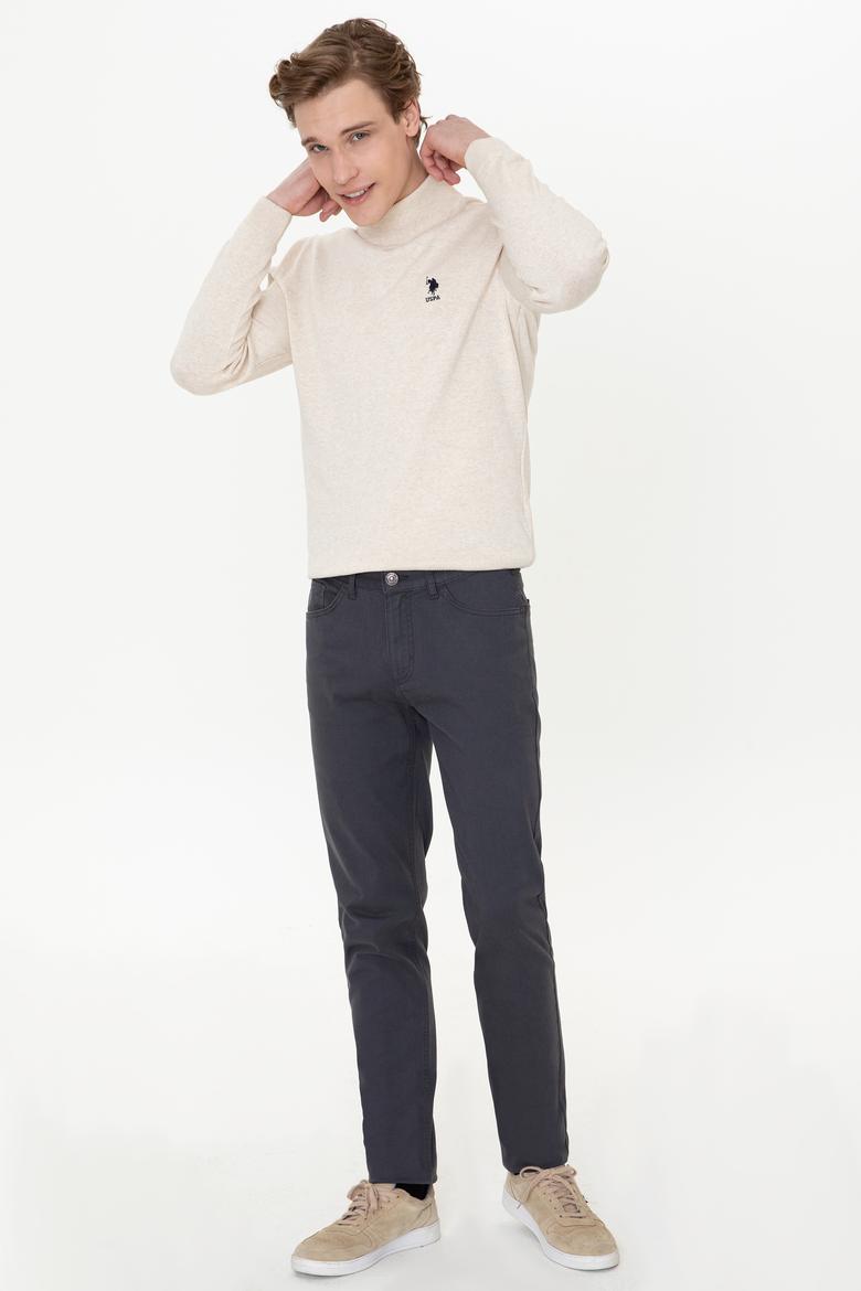 Erkek Krem Melanj Basic Kazak - 50237006136