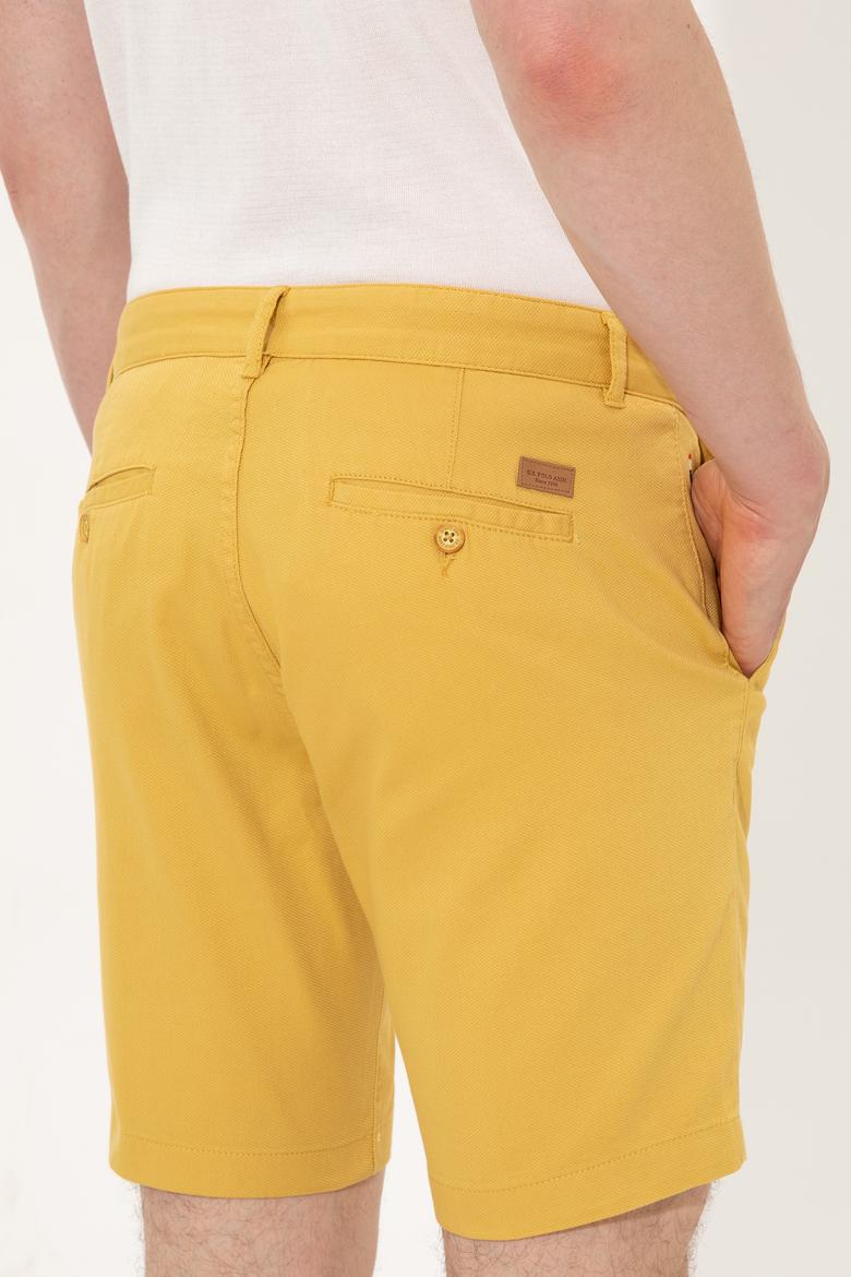Erkek Safran Dokuma Şort - 50246140037