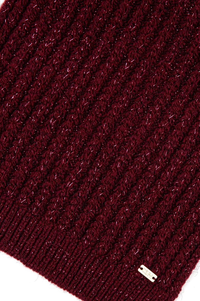 Kadın Bordo Kaşkol - 50241009001