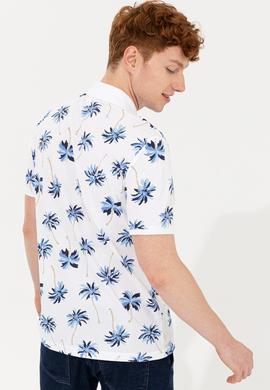 Erkek Koyu Mavi Polo Yaka Tişört - 50248945017