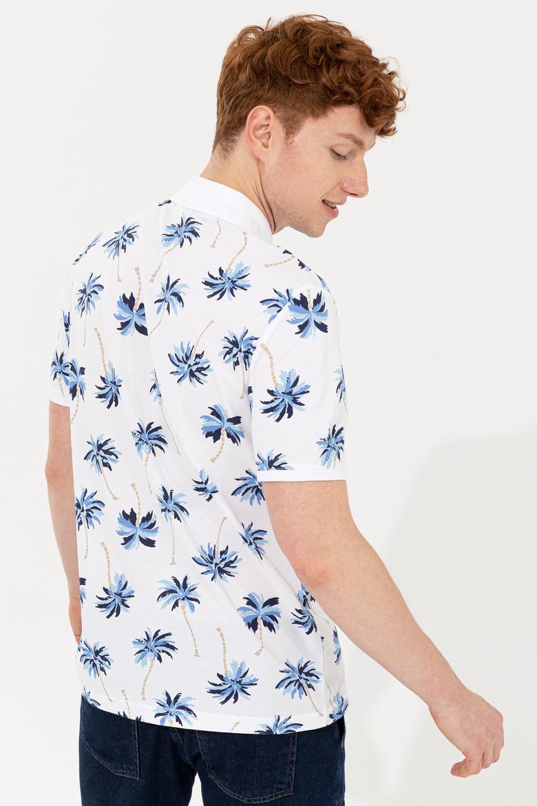 Erkek Koyu Mavi Polo Yaka Tişört - 50248945017