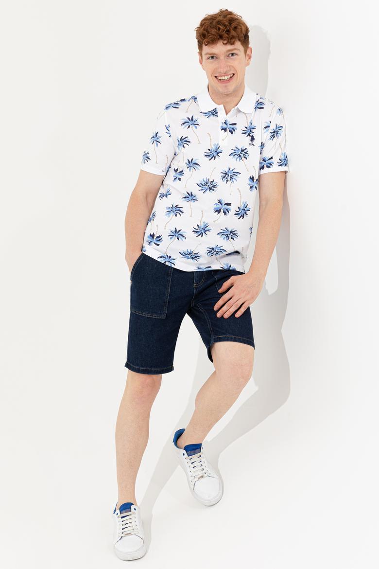 Erkek Koyu Mavi Polo Yaka Tişört - 50248945017