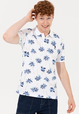 Erkek Koyu Mavi Polo Yaka Tişört - 50248945017