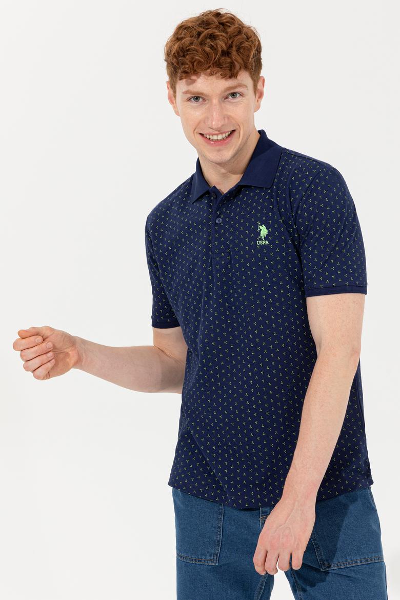 Erkek Lacivert Polo Yaka Tişört - 50249155018