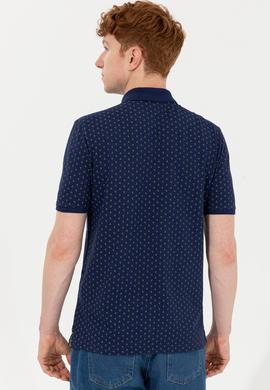 Erkek Lacivert Polo Yaka Tişört - 50249155018