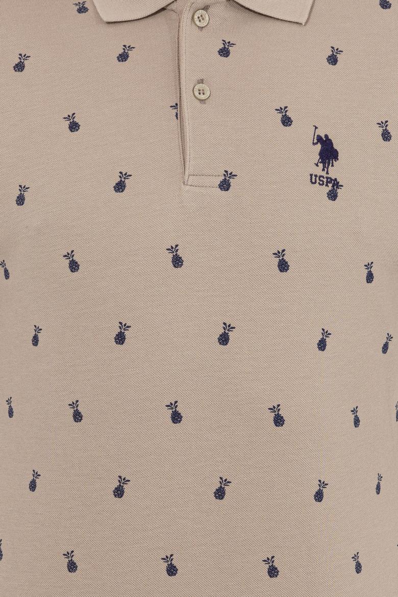 Erkek Haki Polo Yaka Tişört - 50249186018