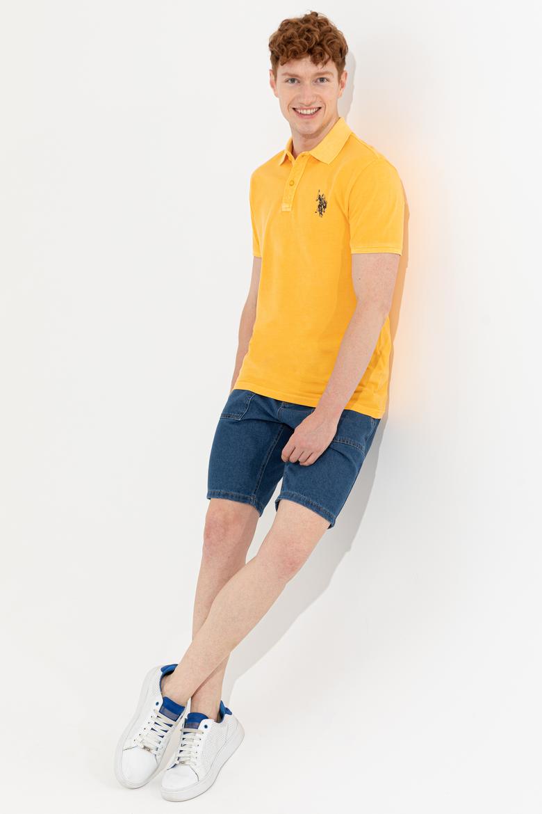 Erkek Mavi Jean Şort - 50254440003