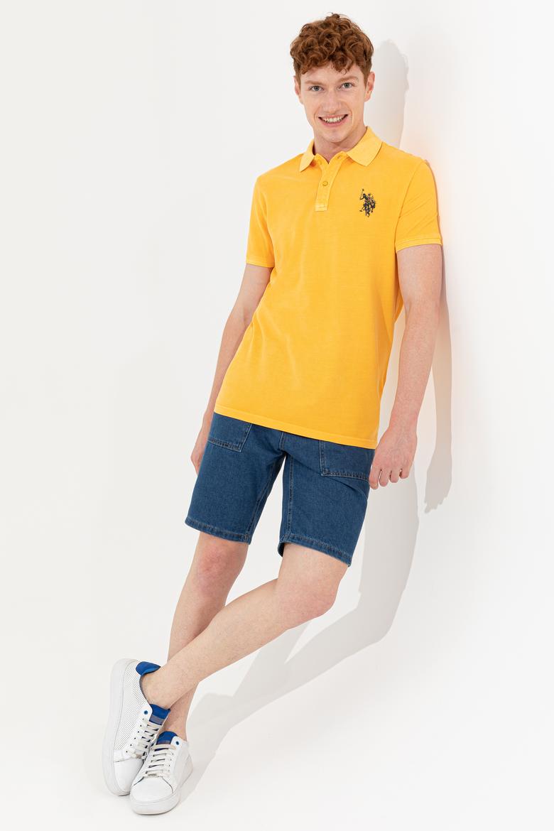 Erkek Mavi Jean Şort