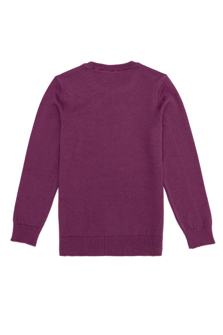 Kız Çocuk Menekşe Basic Kazak - 50257696020