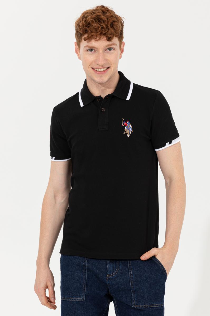 Erkek Siyah Basic Tişört