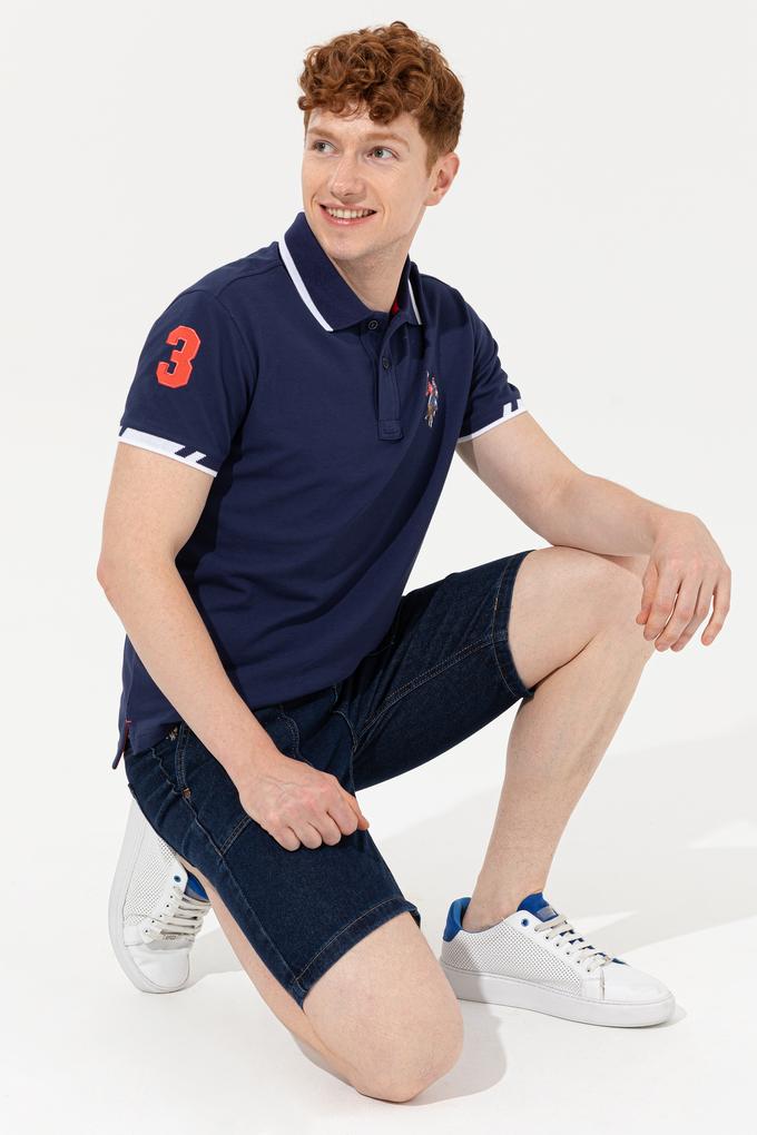 Erkek Lacivert Basic Tişört