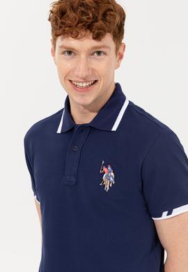 Erkek Lacivert Basic Tişört - 50249140057