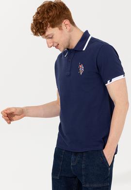 Erkek Lacivert Basic Tişört - 50249140057