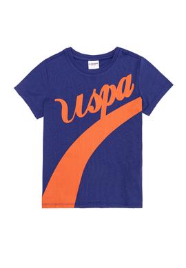 Çocuk Mavi Bisiklet Yaka Tişört - 50249500018