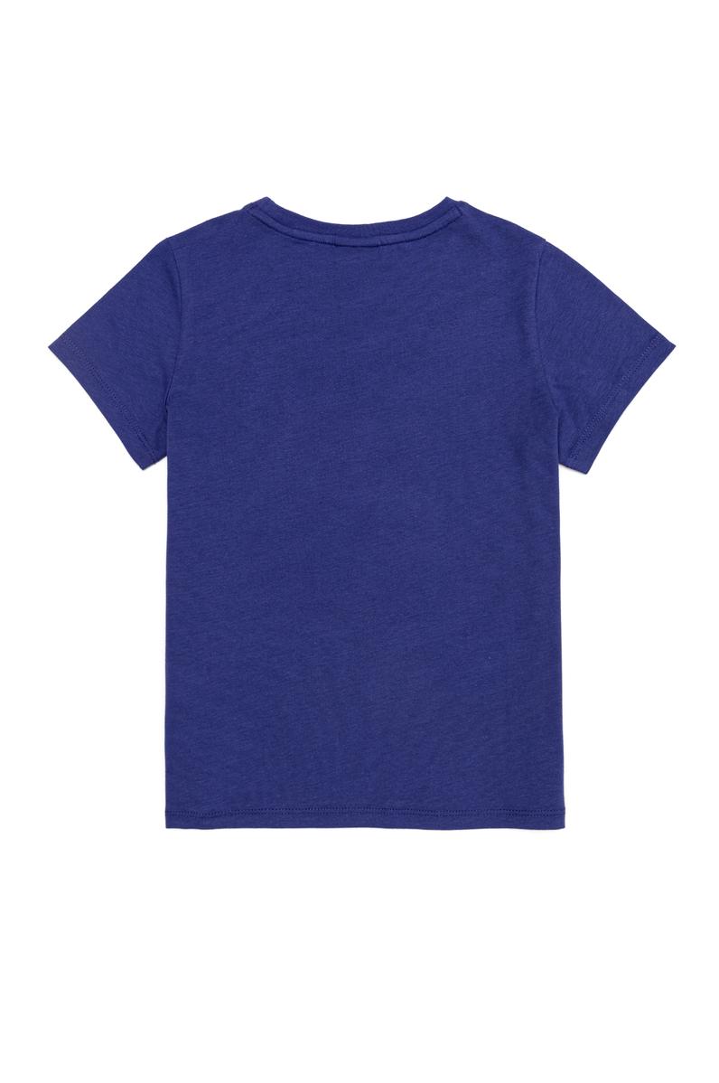 Çocuk Mavi Bisiklet Yaka Tişört