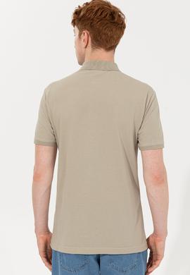 Erkek Haki Basic Tişört - 50251701226