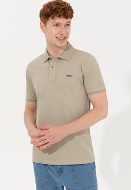 Erkek Haki Basic Tişört - 50251701226