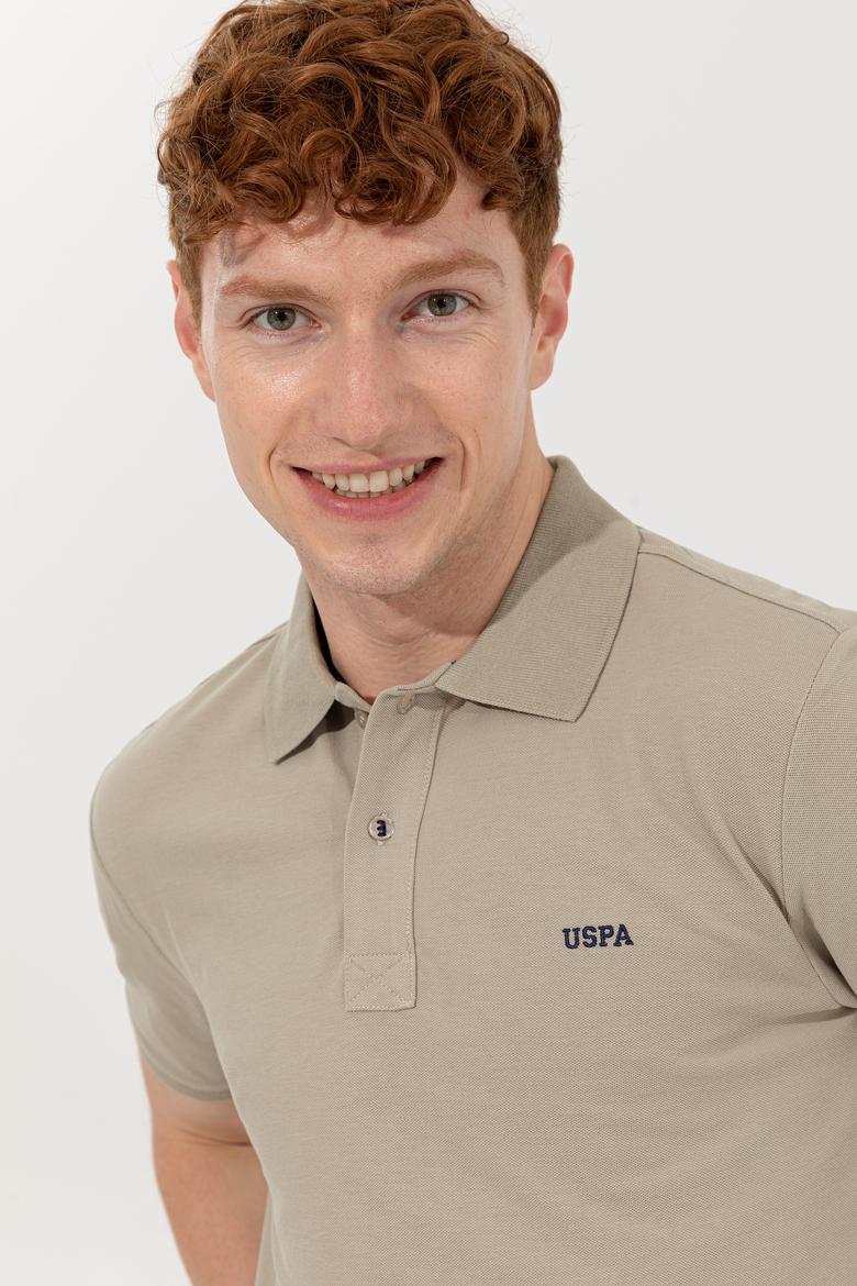 Erkek Haki Basic Tişört