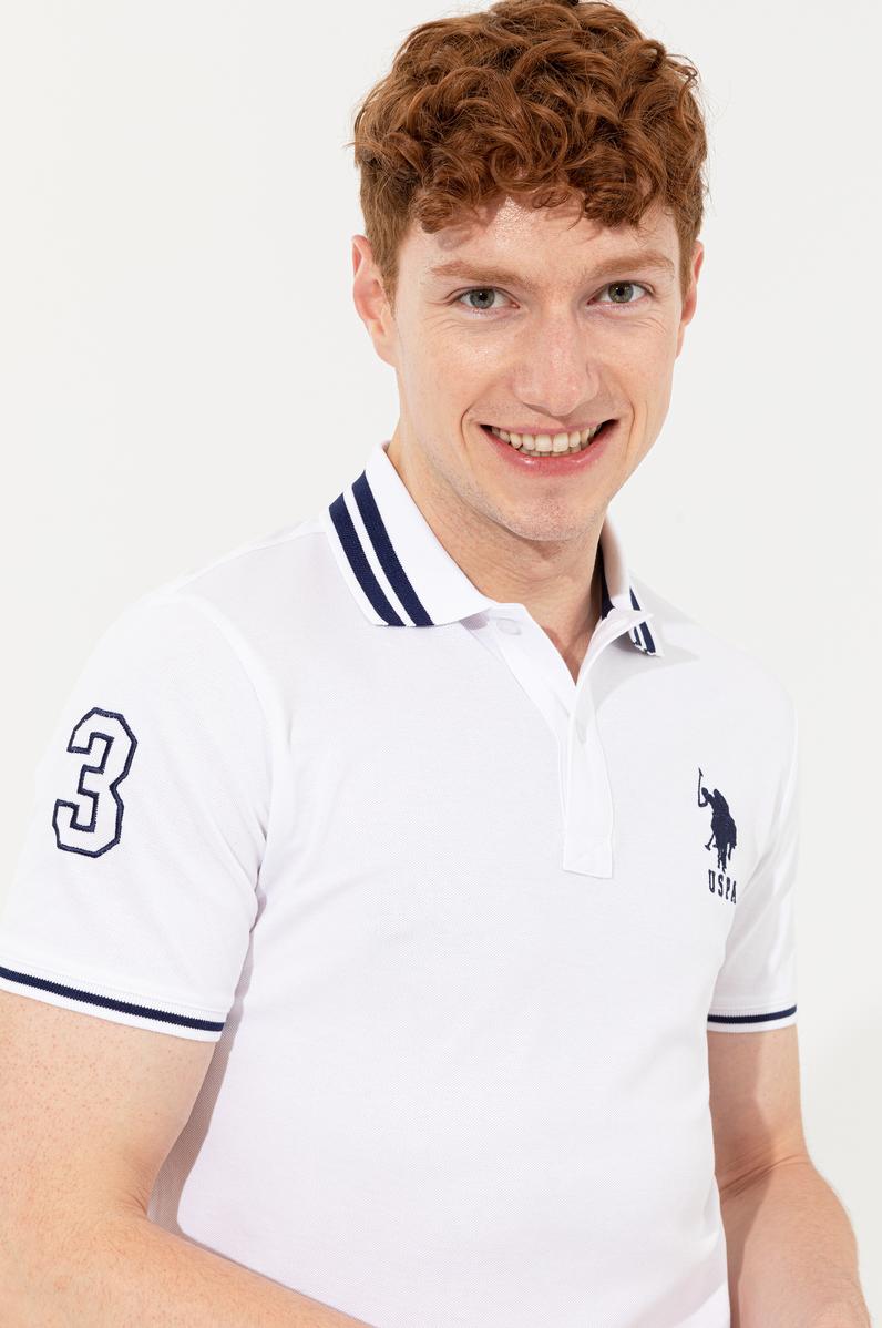 Erkek Beyaz Basic Tişört