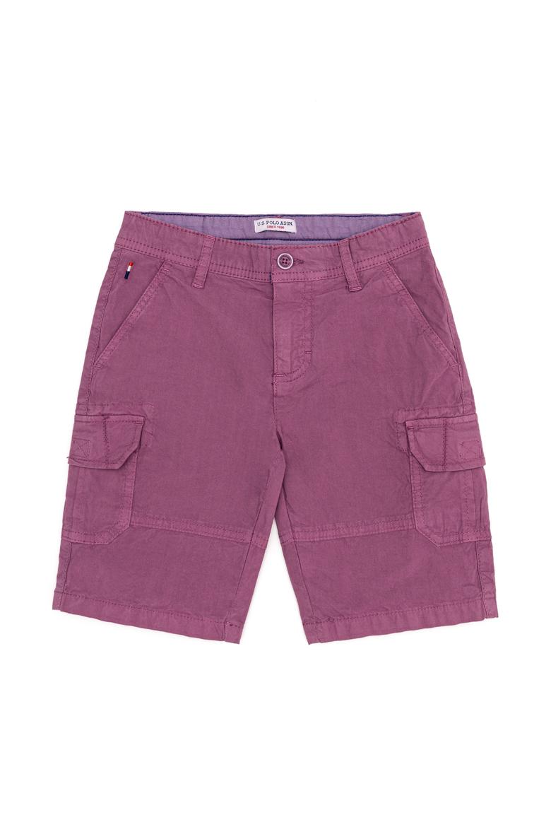 Erkek Çocuk Menekşe Dokuma Şort