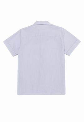 Erkek Çocuk Açık Mavi Kısa Kollu Gömlek - 50247971023